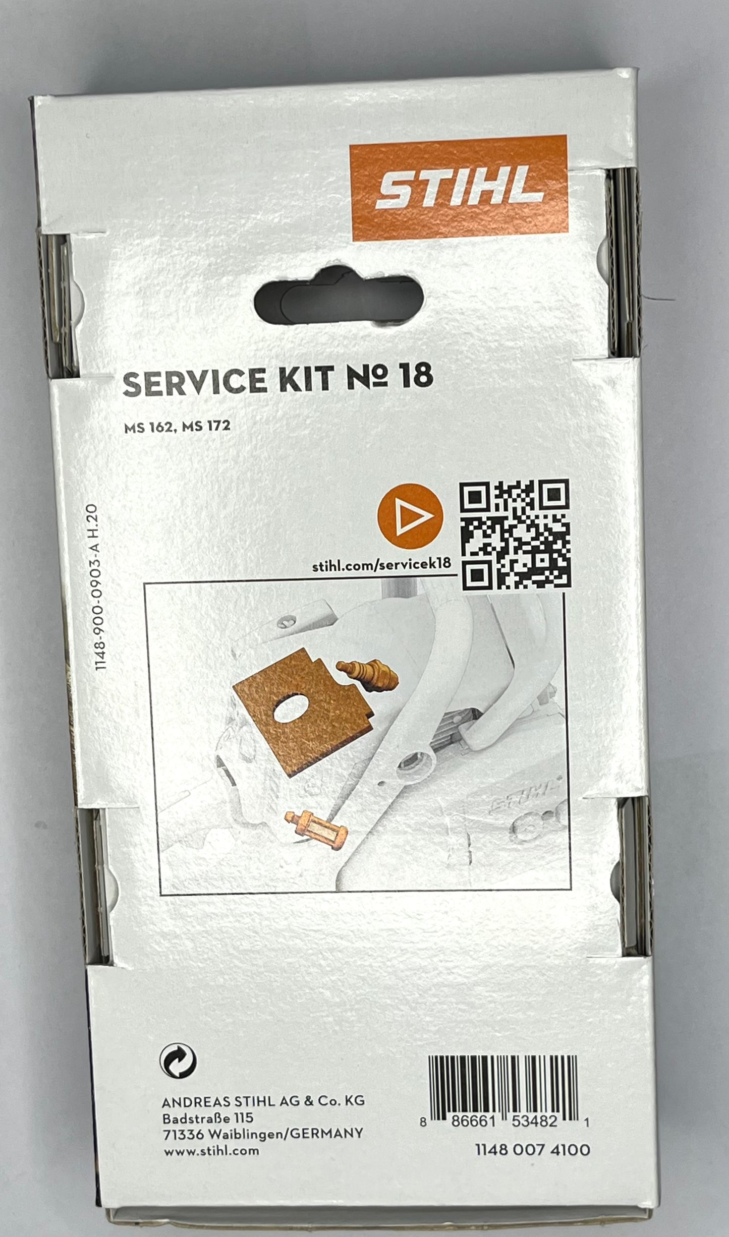 STIHL 1148 007 4100 Service Kit No. 18 for MS162 MS172
