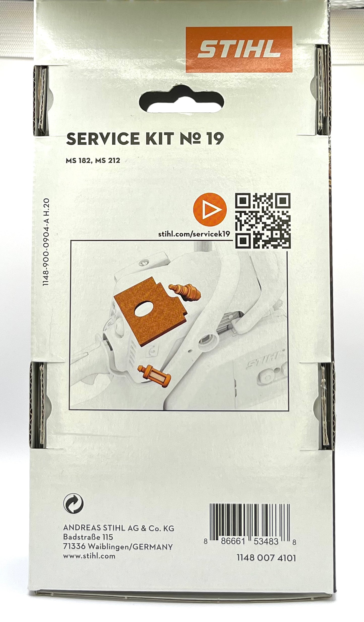 STIHL 1148 007 4101 Service Kit No. 19 for MS182 MS212