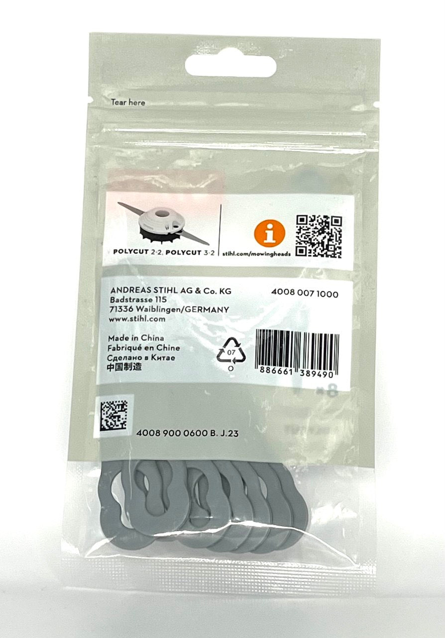 STIHL 4008 007 1000 PolyCut 2-2 Replacement Blades – 8-Pack
