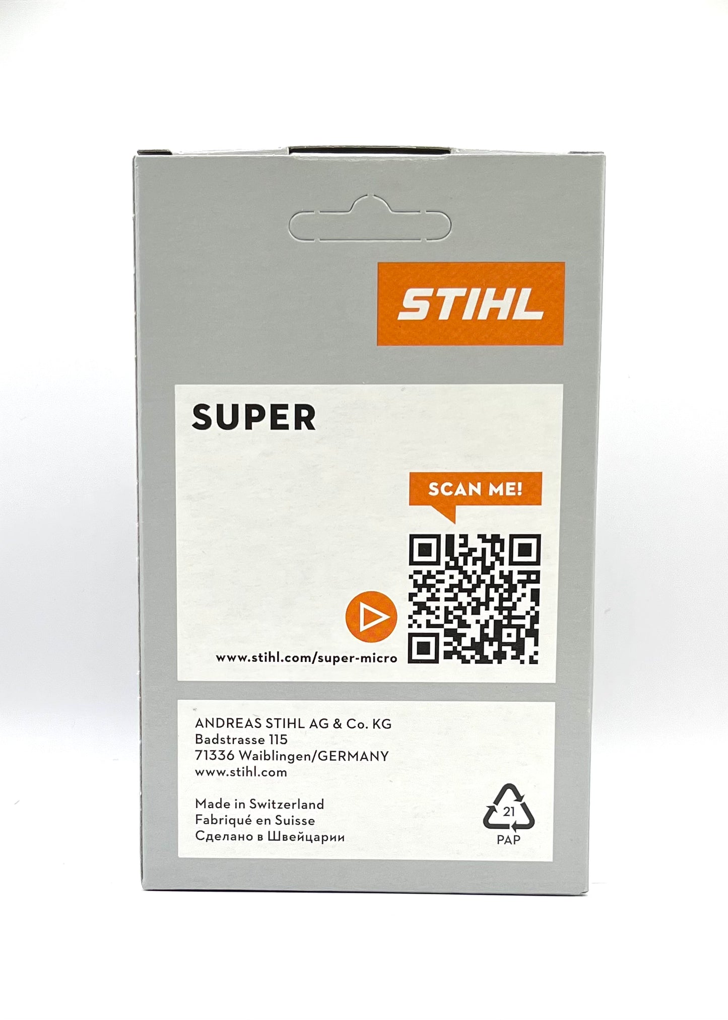 STIHL 3617 005 0056 Chainsaw Chain 63 Picco Super 56 Drive Links, .3/8P Pitch, .050 Gauge, 16 inch. BAR