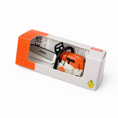 STIHL 0420 960 0003 Chainsaw Keyring with Realistic Battery Operated Sound Novelty
