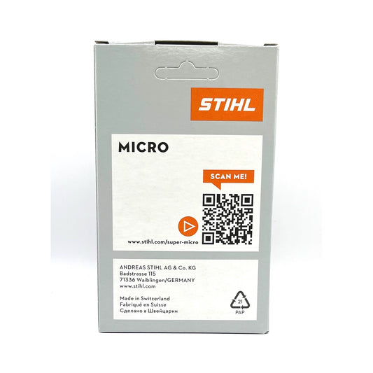 STIHL 3610 005 0050 Chainsaw Chain 61 Picco Micro Mini Comfort 3, 50 Drive Links, 3/8 Pitch, .043 Gauge, 14 inch.