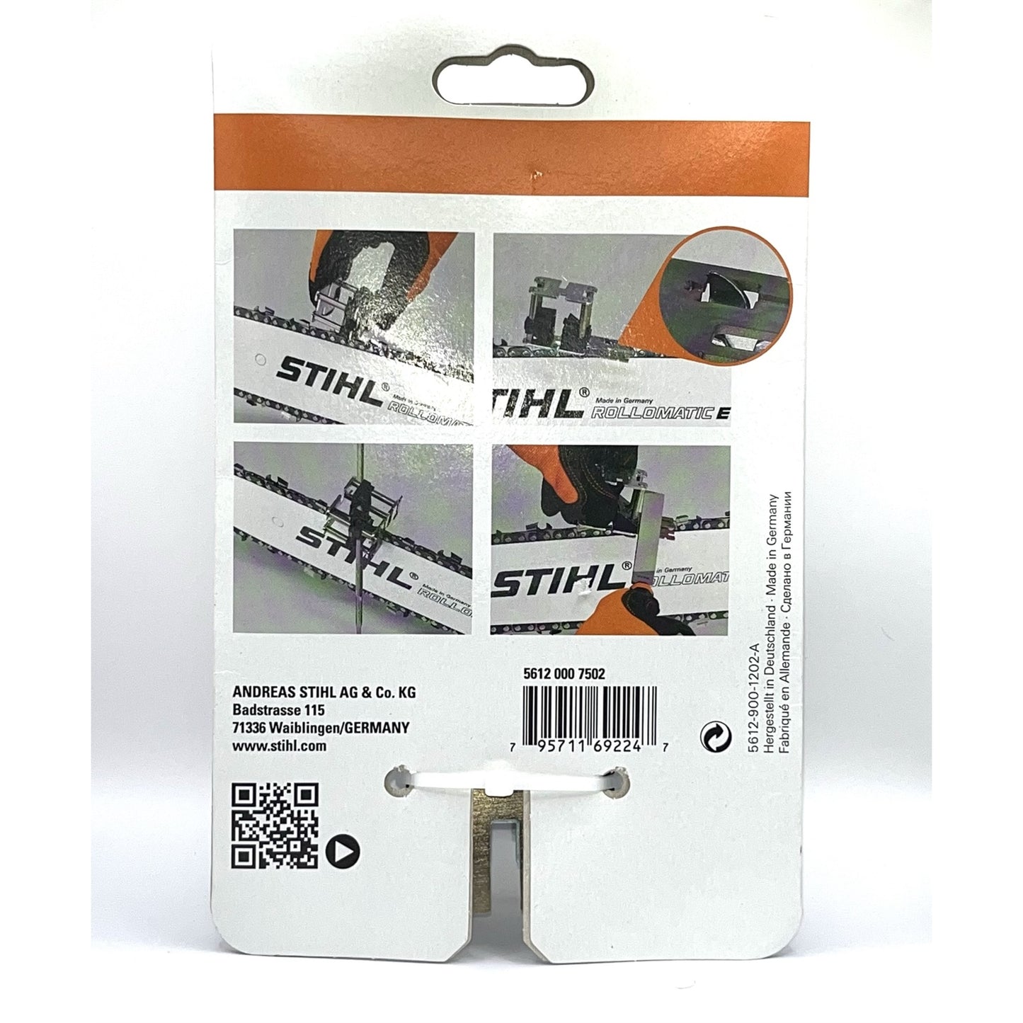 STIHL 5612 000 7502 FG4 3/8” P Filing Tool – Depth Gauge Tool for Chainsaw Chains