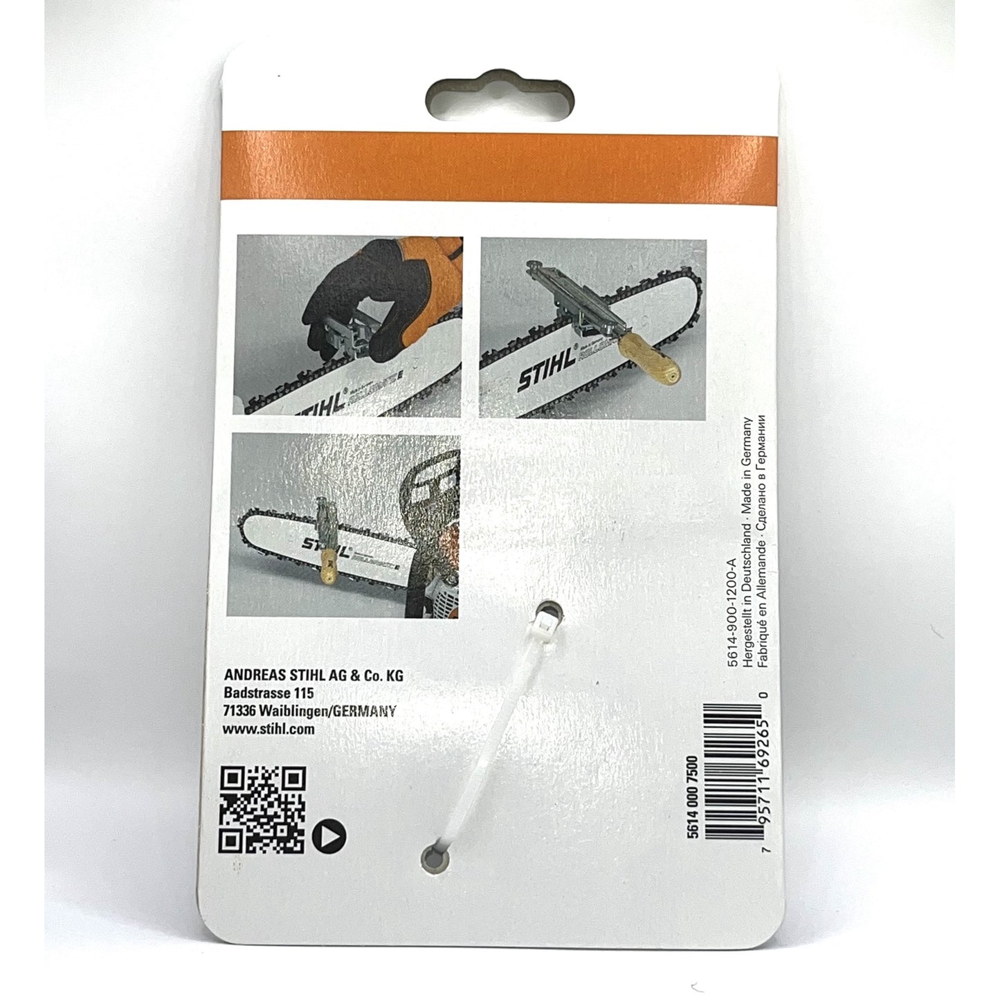 STIHL 5614 000 7500 – FF1 Filing Tool 3/8" | Professional Chainsaw Chain Sharpener Guide