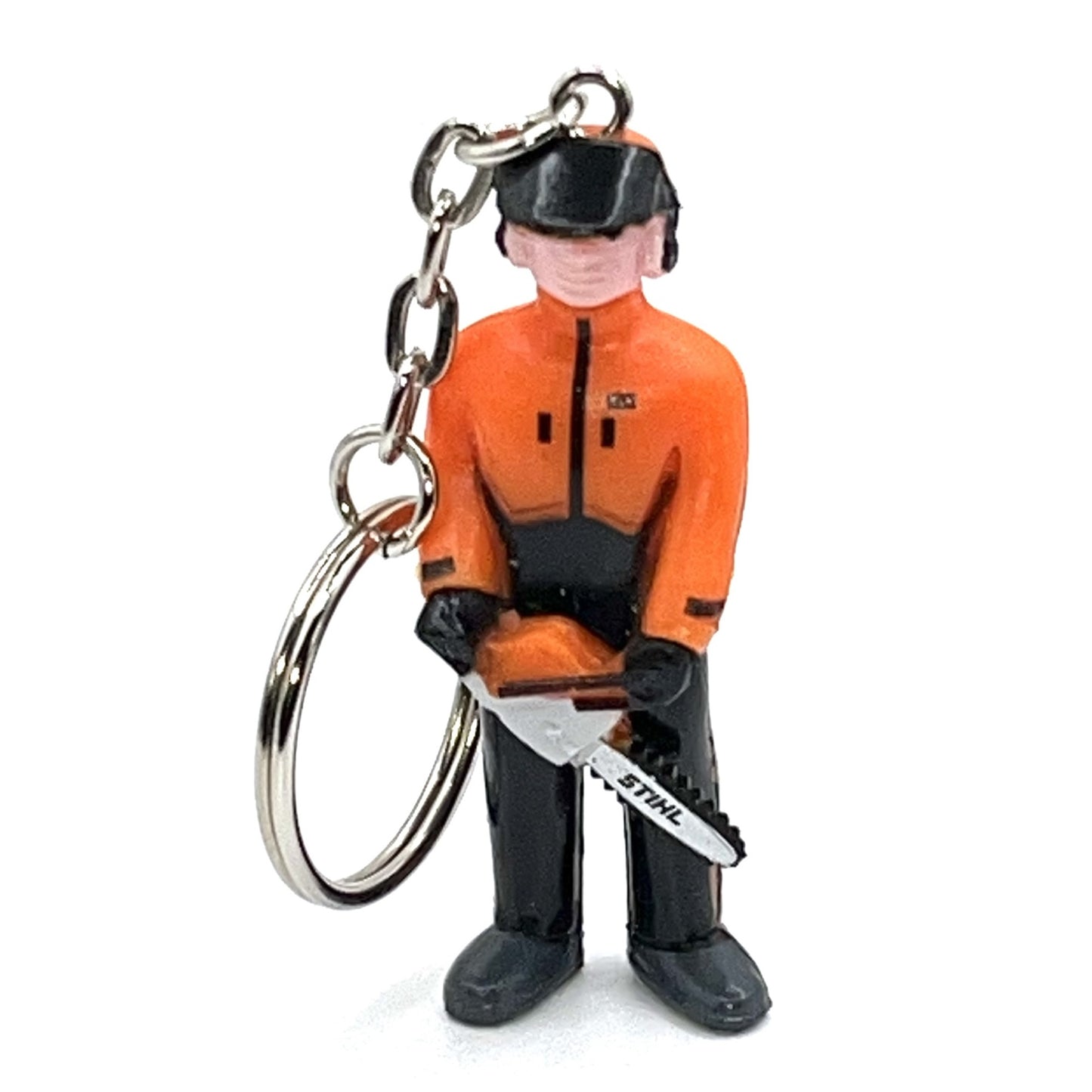 STIHL 0420 960 0002 Keychain – Chainsaw Operator Mini Figure | Collectible Accessory