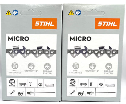 STIHL 3610 005 0055 Chainsaw Chain 61 Picco Micro Mini Comfort 3, 55 Drive Links, 3/8 Pitch, .043 Gauge, 16 inch.