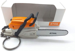 STIHL Chainsaw Keyring with Realistic Battery Operated Sound Novelty